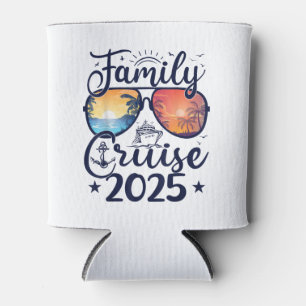 Family Cruise 2025 Summer Vacation Matching Family Can Cooler