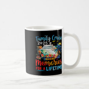 Family Cruise 2025 Summer Vacation Matching Family Coffee Mug
