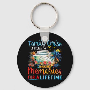 Family Cruise 2025 Summer Vacation Matching Family Key Ring