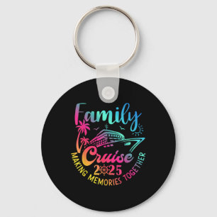 Family Cruise 2025 Summer Vacation Matching Family Key Ring