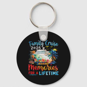 Family Cruise 2025 Summer Vacation Matching Family Key Ring