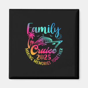 Family Cruise 2025 Summer Vacation Matching Family Magnet