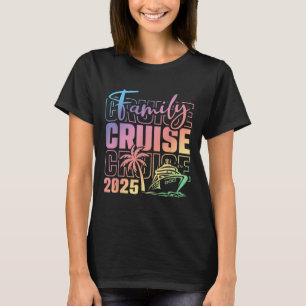 Family Cruise 2025 Summer Vacation Matching Family T-Shirt