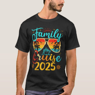 Family Cruise 2025 Summer Vacation Matching Family T-Shirt