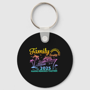 Family Cruise 2025 Vacation Trip Family Matching C Key Ring