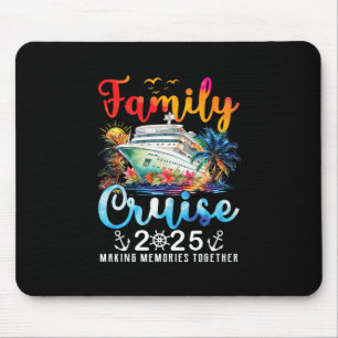 Family Cruise 2025 Vacation Trip Family Matching C Mouse Pad