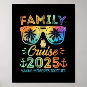 Family Cruise 2025 Vacation Trip Family Matching C Poster