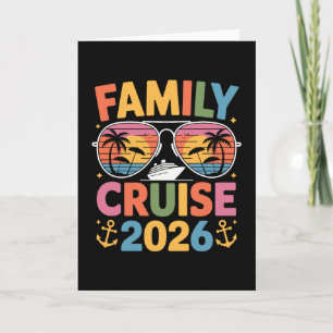 Family Cruise 2026 2 Card