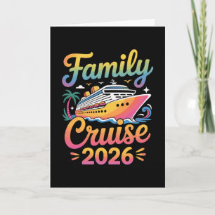 Family Cruise 2026 2 Card
