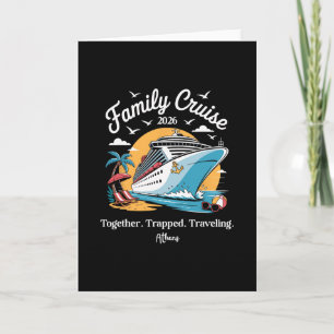 Family Cruise 2026 Athens Spring Break Card