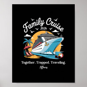 Family Cruise 2026 Athens Spring Break Poster