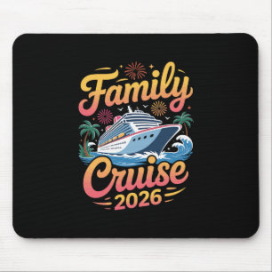 Family Cruise 2026 Cruising 1 Mouse Pad