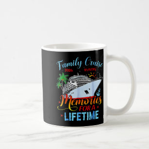 Family Cruise 2026 Family Matching Cruise Vacation Coffee Mug