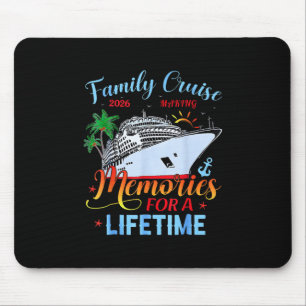 Family Cruise 2026 Family Matching Cruise Vacation Mouse Pad