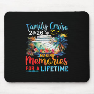 Family Cruise 2026 Group Matching Cruisin Together Mouse Pad