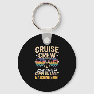 Family Cruise 2026 Most Likely To Complain About M Key Ring