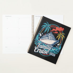 Family Cruise 2026 Summer Beach Vacation Family Planner