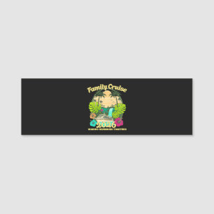 Family Cruise 2026 Vacation Name Tag