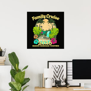 Family Cruise 2026 Vacation Poster