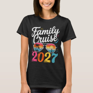Family cruise 2027 summer vacation matching family T-Shirt