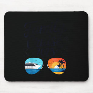 Family cruise 2028 summer vacation matching family mouse pad