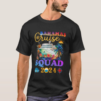 Family Cruise Bahamas 2024 Summer Matching Vacatio T-Shirt