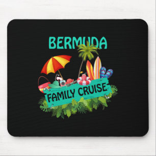 Family Cruise Bermuda Mouse Pad