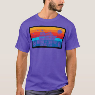 Family Cruise Bermuda Vintage Retro Style T-Shirt