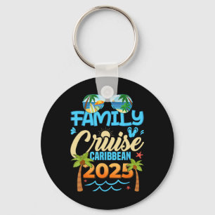 Family Cruise Caribbean 2025 Matching Vacation 202 Key Ring