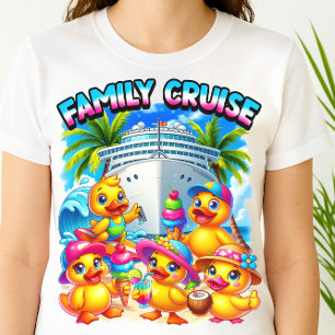 Family Cruise Cruising Ducks T-Shirt