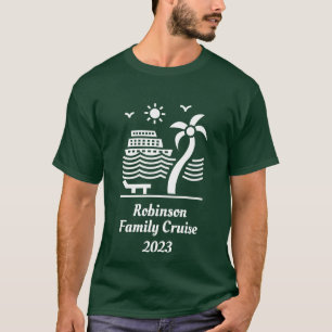 Family Cruise Customisable Graphic Unisex T-Shirt