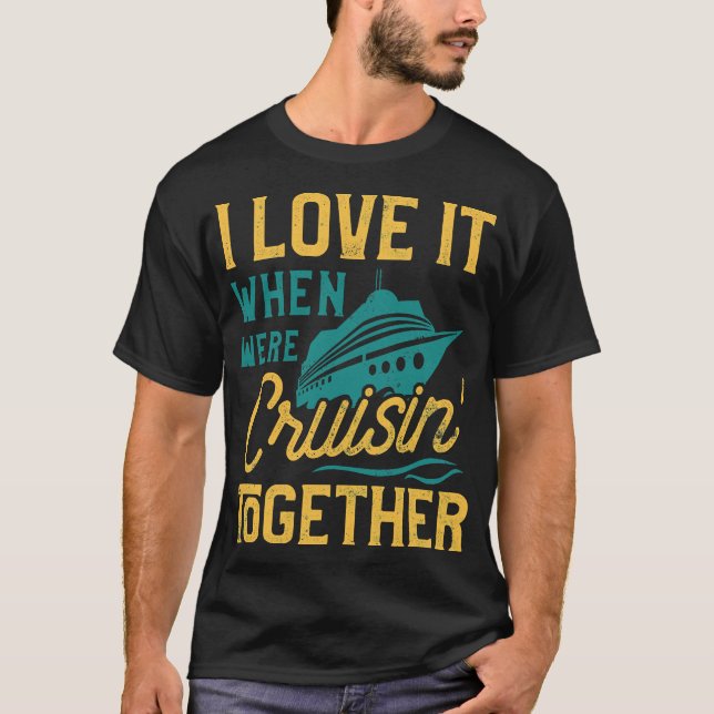 Family Cruise, Group Cruise, Funny Cruise Gifts T-Shirt (Front)