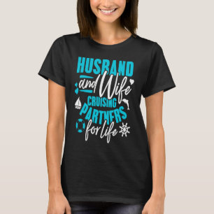 Family Cruise Husband & Wife Cruising Vacation Co T-Shirt