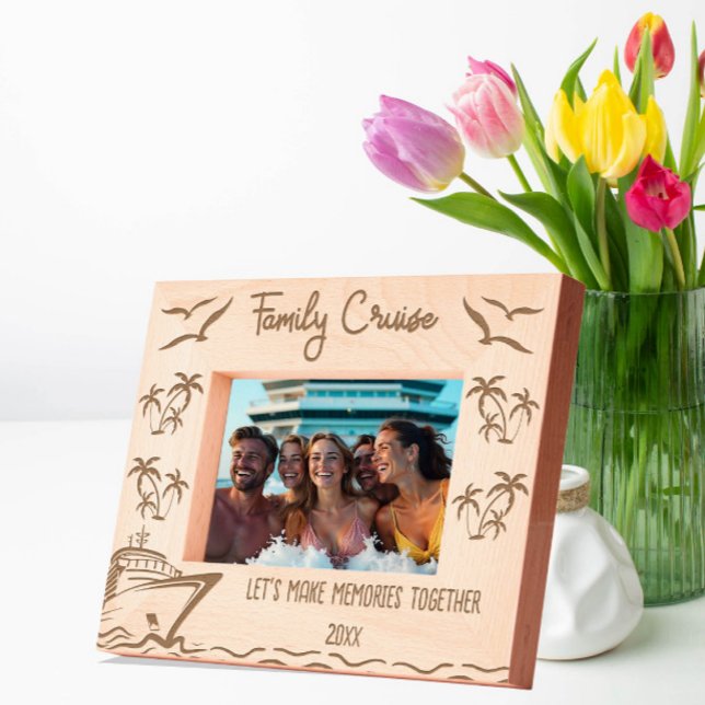 Family Cruise Let's make memories together Etched Frames (Creator Uploaded)