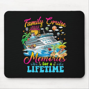 Family Cruise Making Memories For A Lifetime Summe Mouse Pad