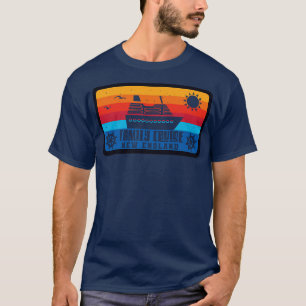 Family Cruise New England Vintage Retro Style T-Shirt