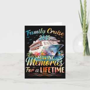 Family Cruise Party Celebration Costume Outfit Co Card