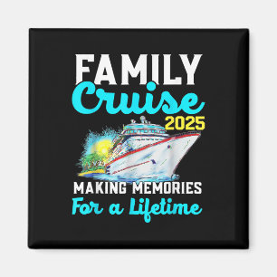 Family Cruise Ship 2025 Making Memories For A Life Magnet