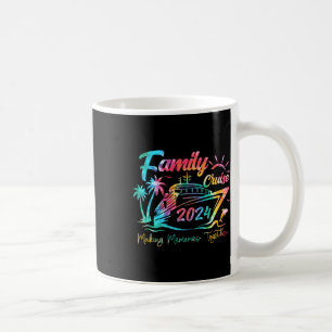 Family Cruise Shirt 2024 Vacation Making Memories  Coffee Mug