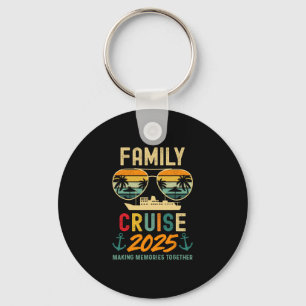 Family Cruise Shirts 2025 Summer Vacation Matching Key Ring