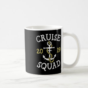 Family Cruise Squad 2019 T Shirt Vacation Vintage Coffee Mug