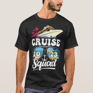 Family Cruise Squad 2023 Family Matching Group Squ T-Shirt