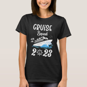 Family Cruise Squad 2023 Family Matching Group Squ T-Shirt