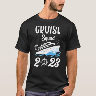 Family Cruise Squad 2023 Family Matching Group Squ T-Shirt