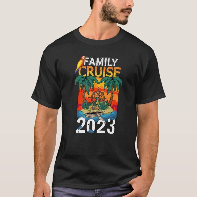 Family Cruise Squad 2023 Matching Family Cruise 20 T-Shirt (Front)