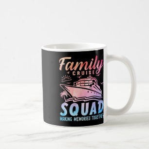 Family Cruise Squad Vacation Matching Group 2025 B Coffee Mug
