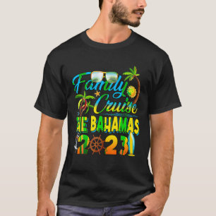 Family Cruise The Bahamas 2023 Summer Matching Vac T-Shirt