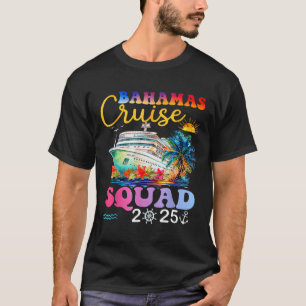 Family Cruise The Bahamas 2025 Summer Matching Vac T-Shirt