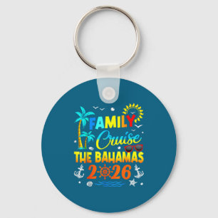 Family Cruise The Bahamas 2026 Summer Matching Vac Key Ring