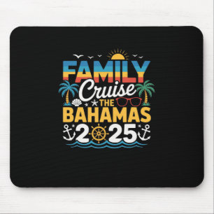 Family Cruise The Hamas 2025 Summer Matching Vacat Mouse Pad